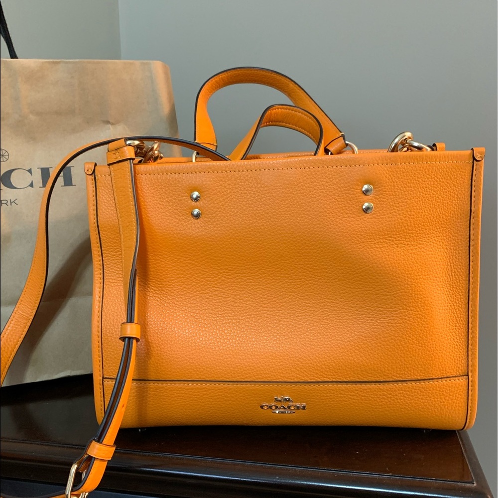 Coach Dempsey Carryall Tote Crossbody